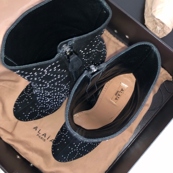 ALAIA platform suede shoes size EU 39 - Picture 7 of 16